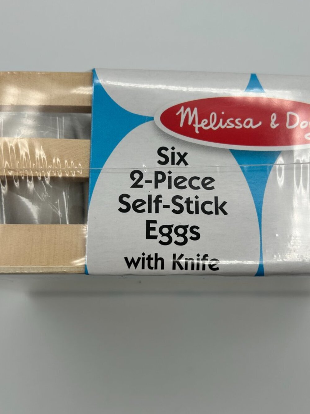 NEW Melissa & Doug Slice & Sort Wooden Eggs - Picture 5 of 5
